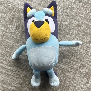 Bluey Plush Toy - Blue and Yellow